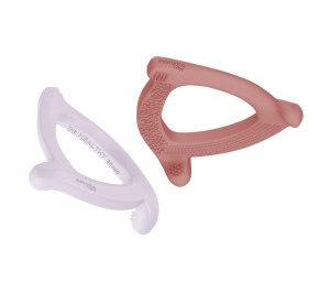 Everyday baby grickalica, 2 komada lavanda-crvena